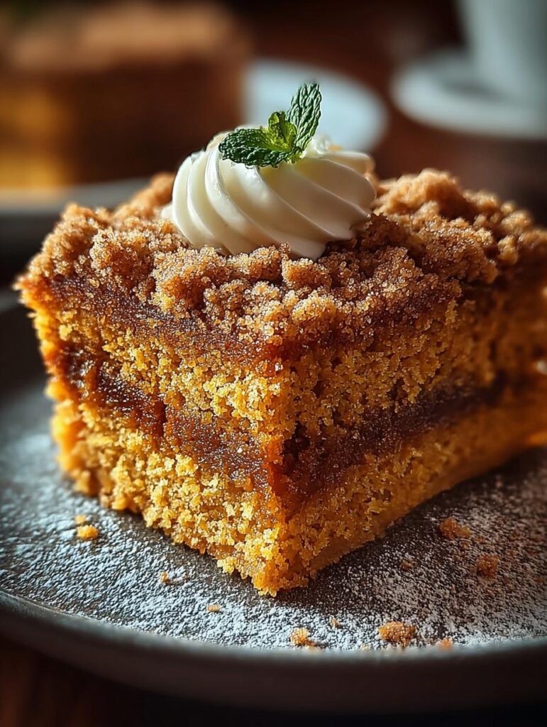 Irresistible Moist Pumpkin Crumb
