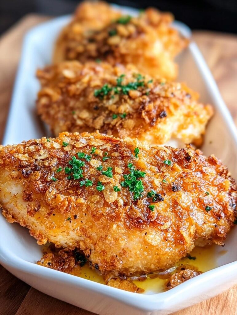 Irresistible Ritz Cracker Chicken