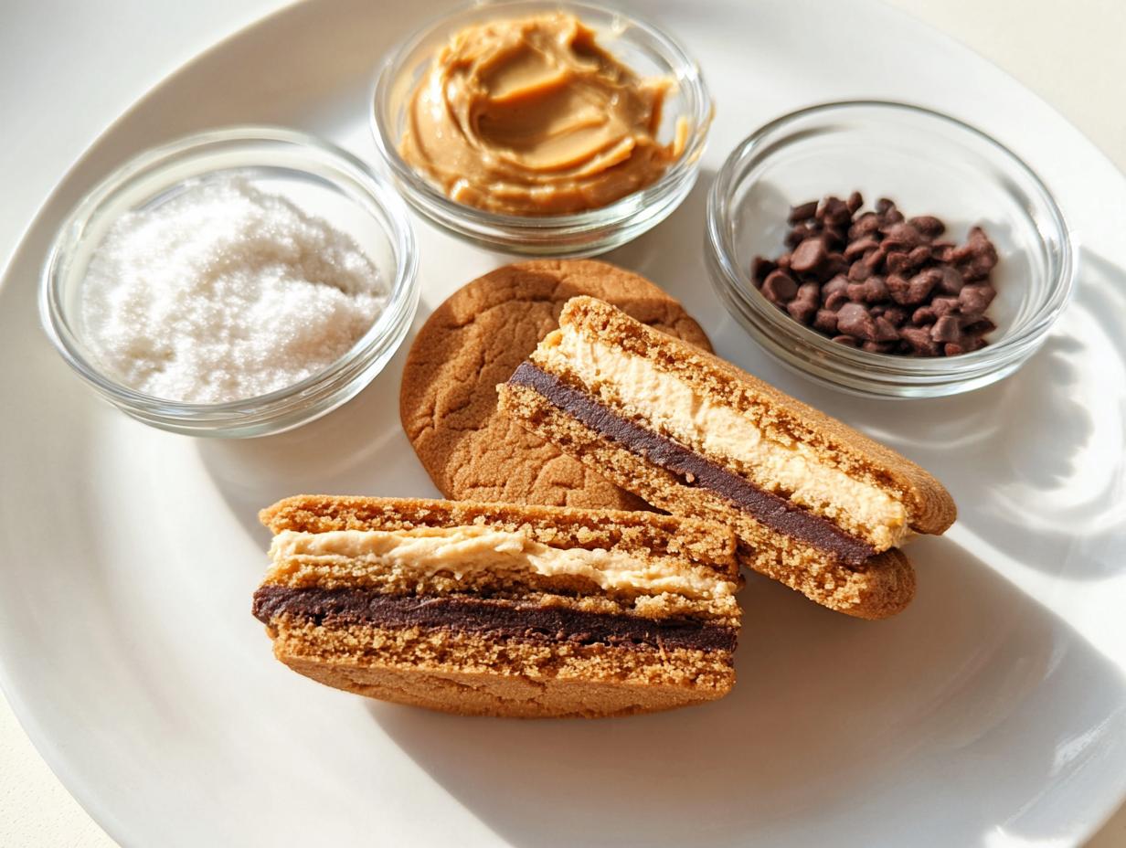 Amazing Peanut Butter Sandwich Cookies: 1st Batch Joy - Peanut Butter Sandwich Cookies - main visual representation