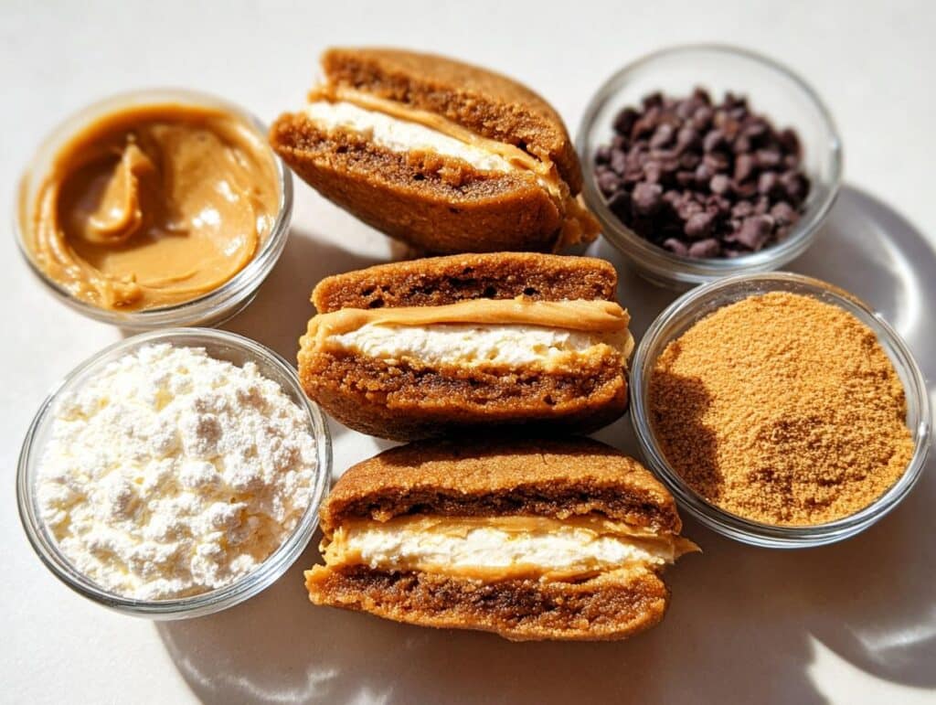 Peanut Butter Sandwich Cookies