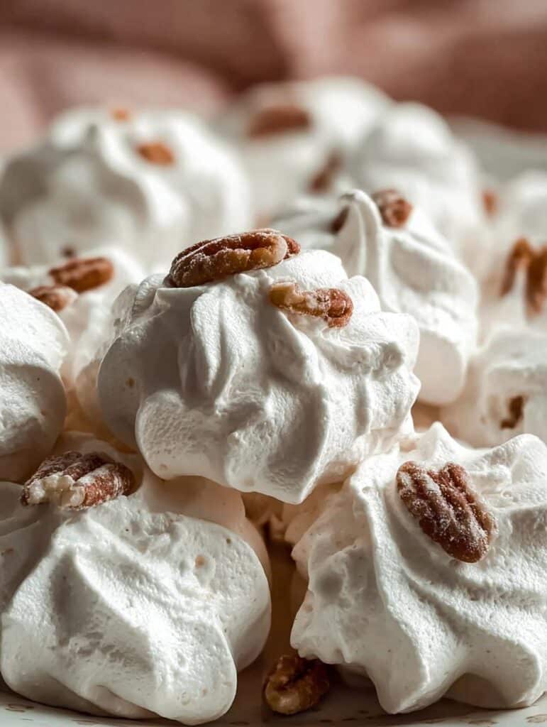 Pecan Meringue Cookies