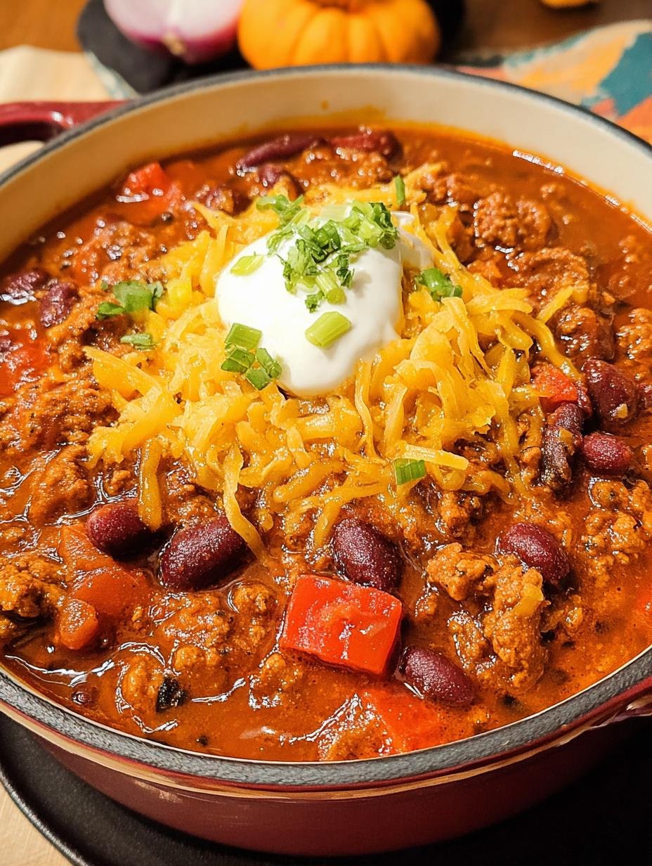 Amazing Pumpkin Chili in 15 Minutes 2 Amazing Pumpkin Chili in 15 Minutes - Pumpkin Chili - main visual representation