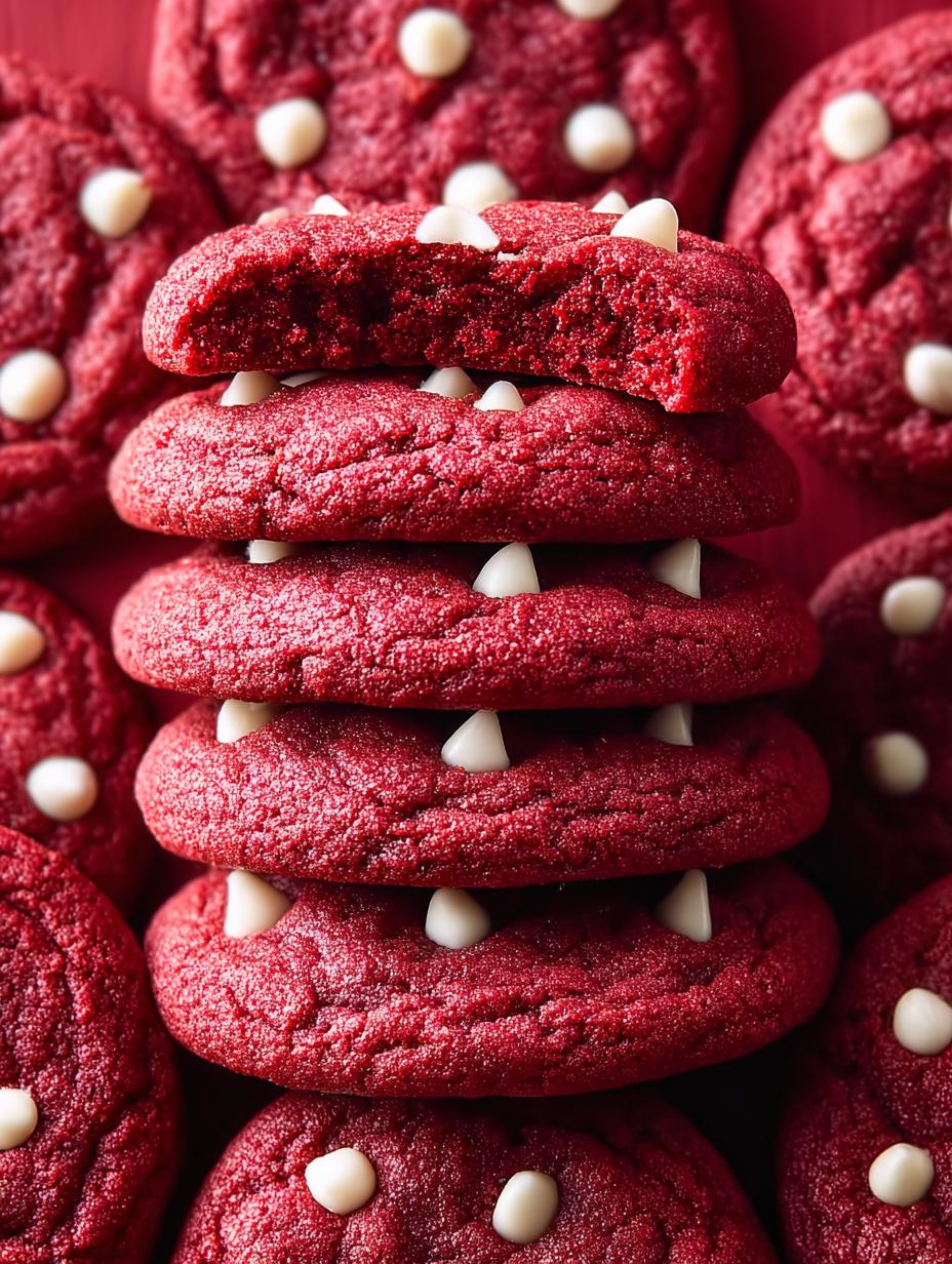 Indulge in 18 Chewy Red Velvet Cookies Today - Red Velvet Cookies - additional detail
