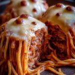 Spooky Spaghetti Cheese Stuffed