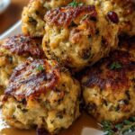 Amazing Turkey Stuffing Balls: 20 Min Recipe 4 Turkey Stuffing Balls