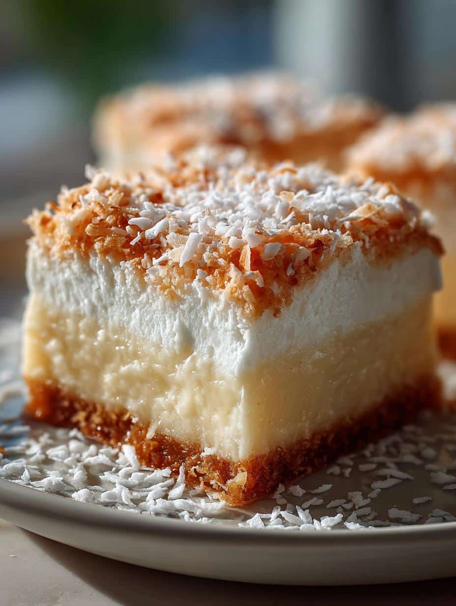 Bake Coconut Cream Bars: Irresistible Treat in 15 Minutes - Bake Coconut Cream Bars - additional detail