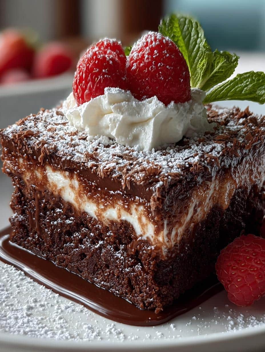 Delicious Brownie Refrigerator Cake: A No-Bake Delight 2 Delicious Brownie Refrigerator Cake: A No-Bake Delight - Brownie Refrigerator Cake - main visual representation