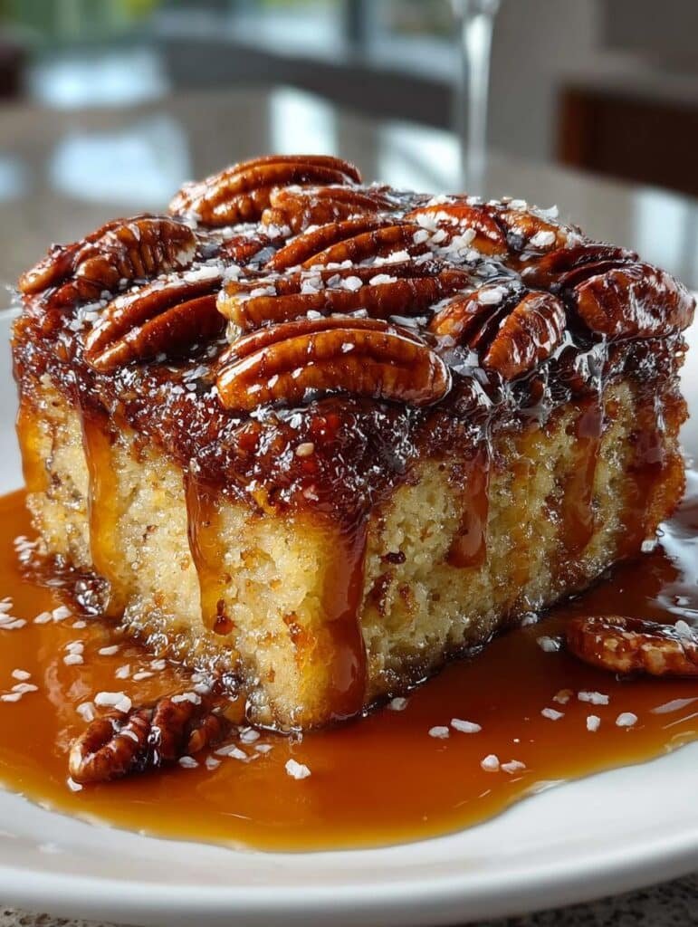 Caramel Pecan Upside Down