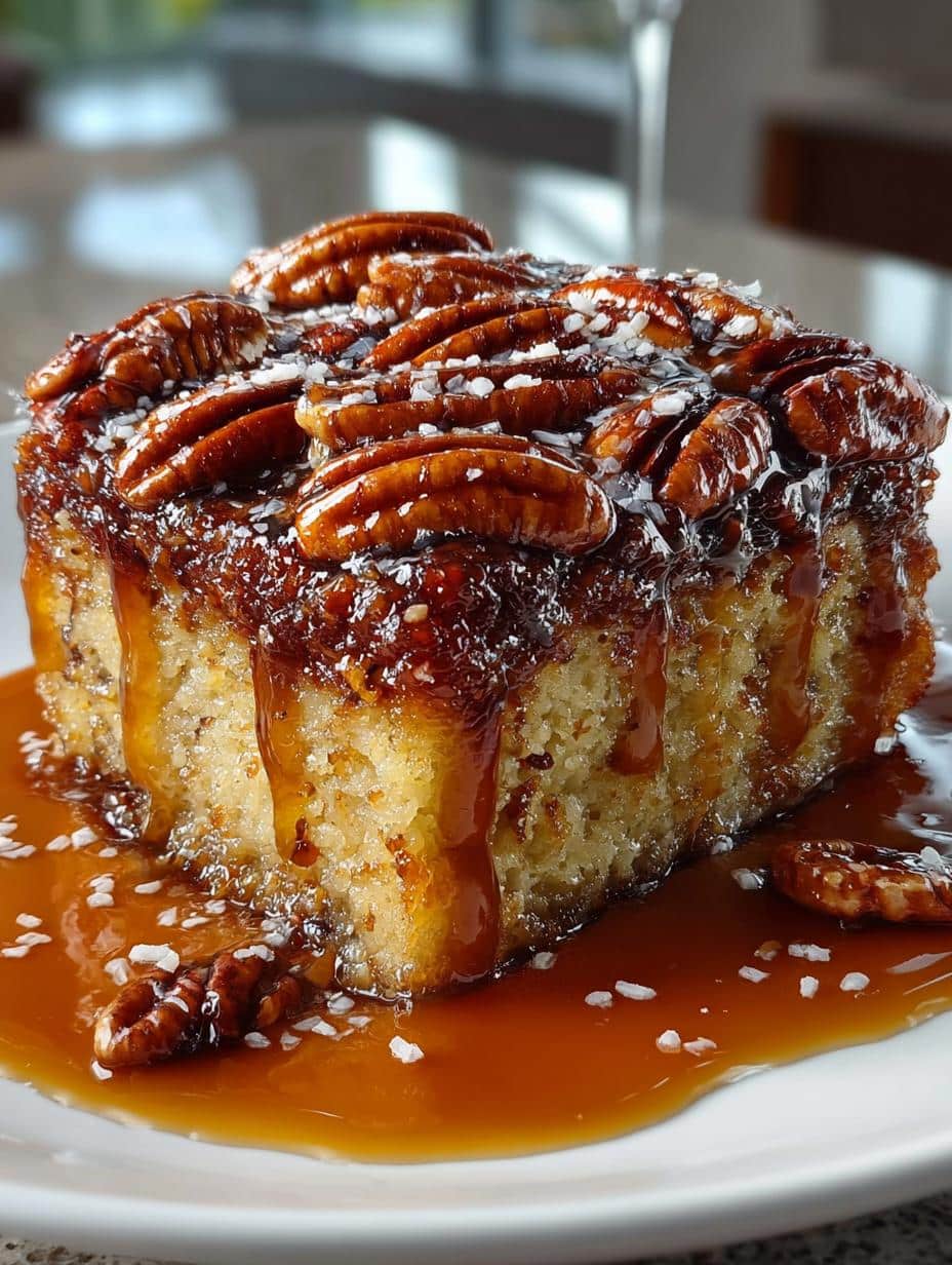 Caramel Pecan Upside Down