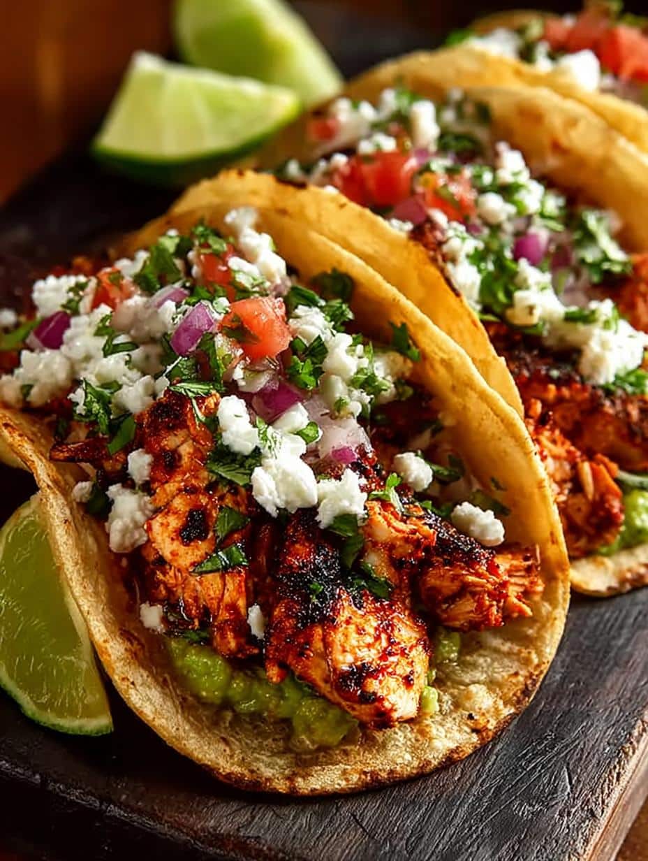 Delicious Chicken Street Tacos for Flavor Lovers - Chicken Street Tacos - main visual representation