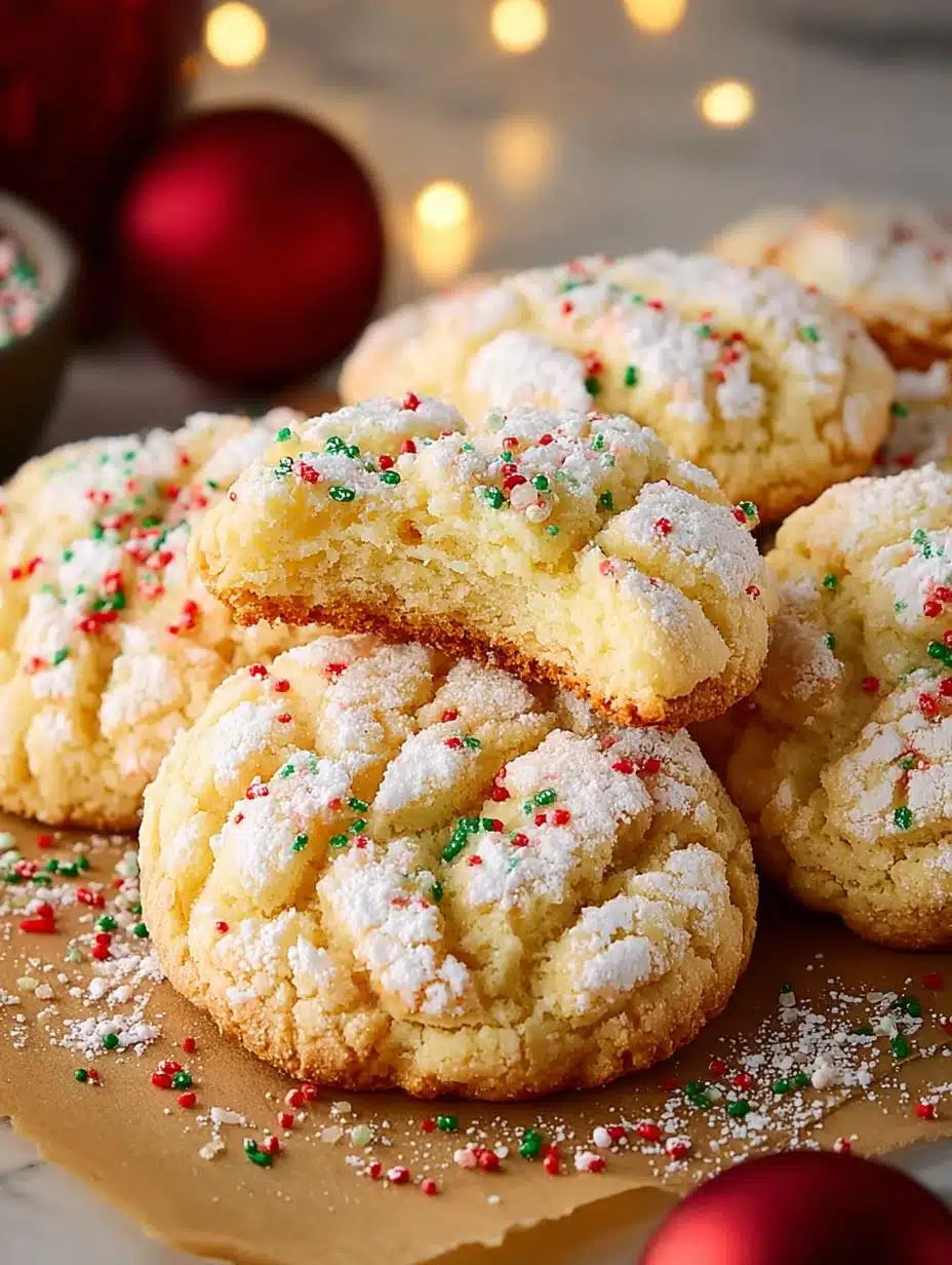 Christmas Gooey Butter Cookies: 7 Irresistible Variations - Christmas Gooey Butter Cookies - main visual representation