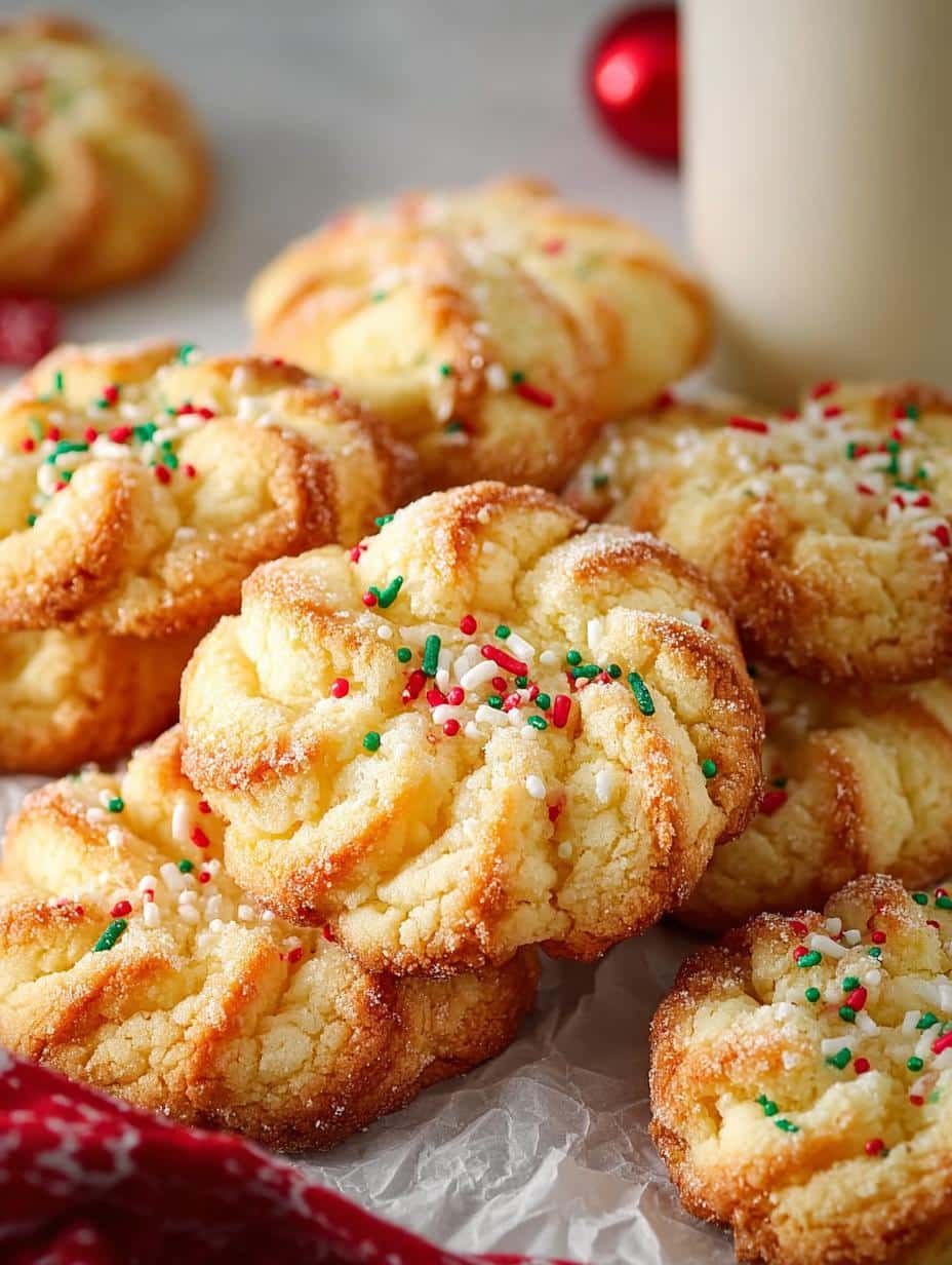 Christmas Gooey Butter Cookies: 7 Irresistible Variations 3 Christmas Gooey Butter Cookies: 7 Irresistible Variations - Christmas Gooey Butter Cookies - additional detail