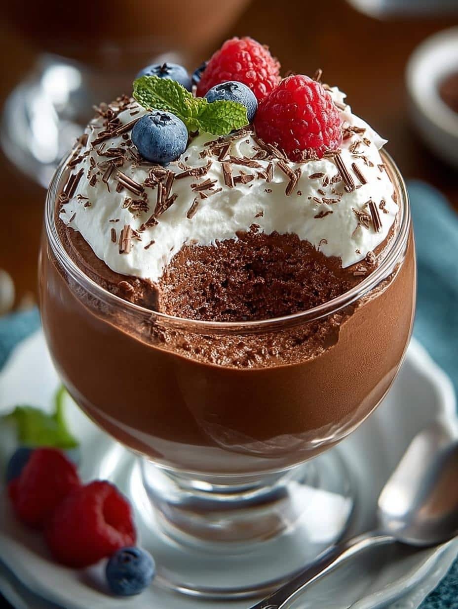 Delicious Cottage Cheese Chocolate Mousse in 5 Minutes - Cottage Cheese Chocolate Mousse - additional detail