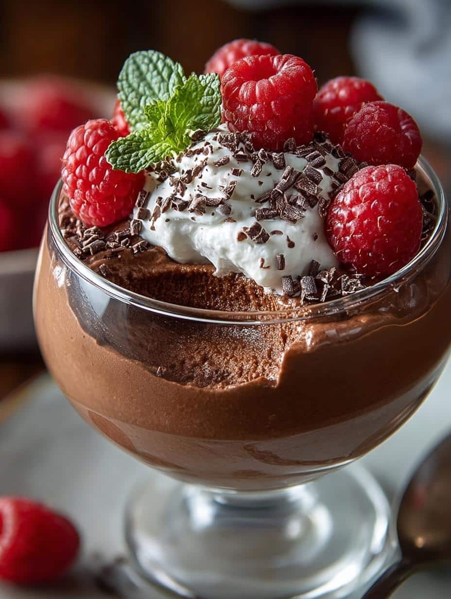 Cottage Cheese Chocolate Mousse