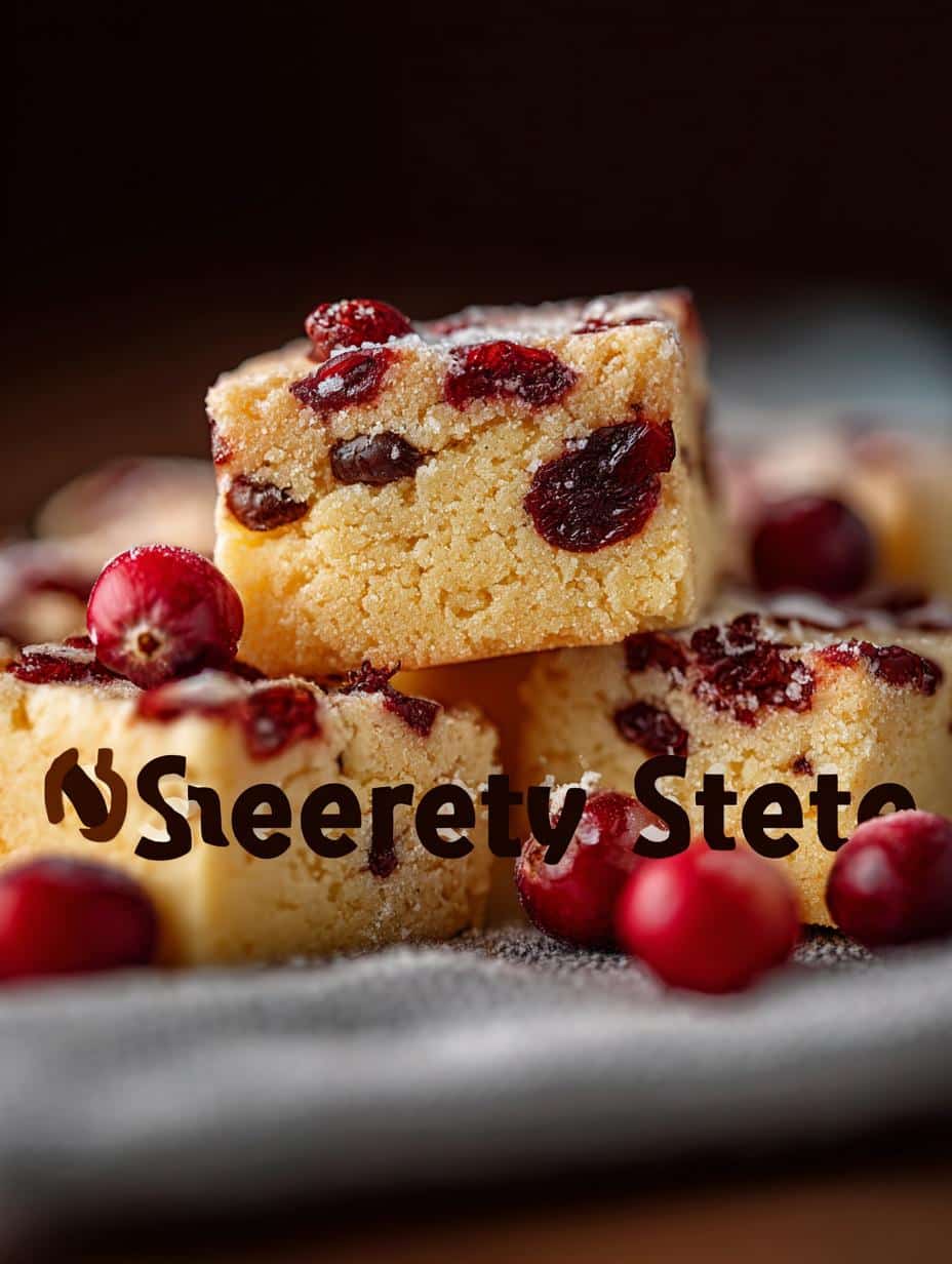 Delicious Cranberry Shortbread Cookies Recipe - Cranberry Shortbread Cookies - main visual representation