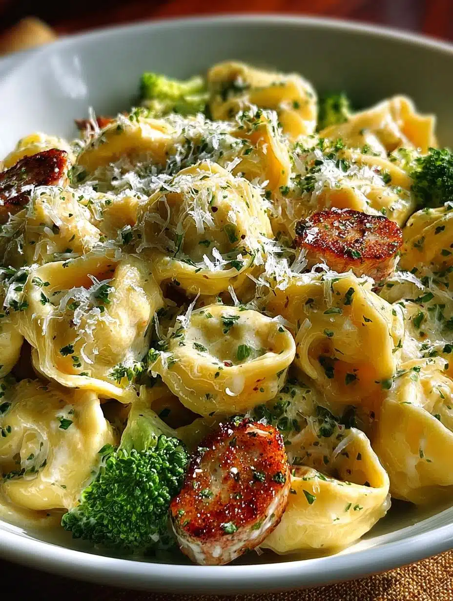 Creamy Garlic Parmesan Tortellini: 5 Irresistible Ways to Enjoy - Creamy Garlic Parmesan Tortellini - main visual representation