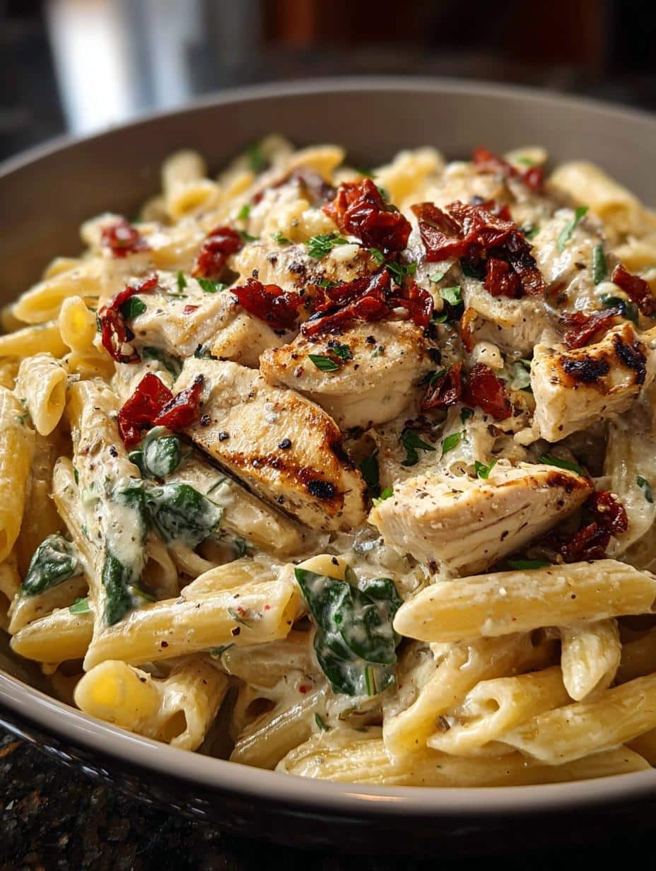 Creamy Tuscan Chicken Pasta
