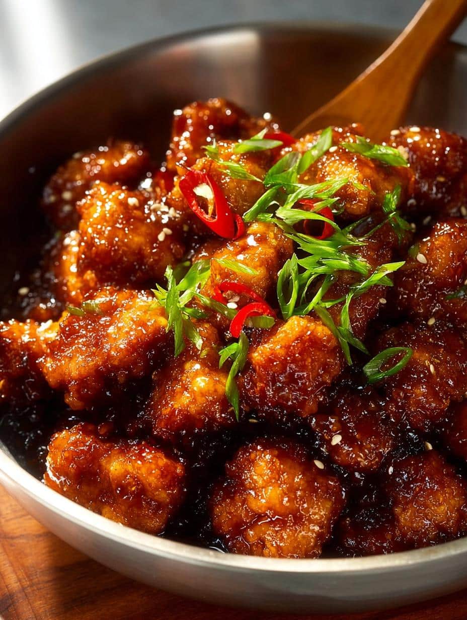 Crispy General Tso's Chicken: 5 Secrets to Perfect Crunch - Crispy General Tsos Chicken - additional detail