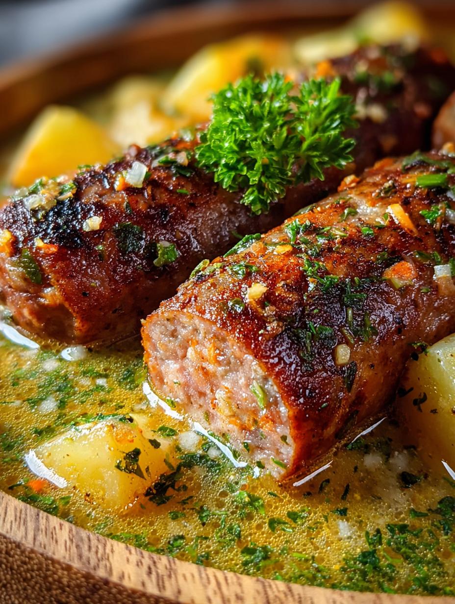 Hearty Potato Beef Sausage Chowder: Comfort in a Bowl - Hearty Potato Beef Sausage - main visual representation