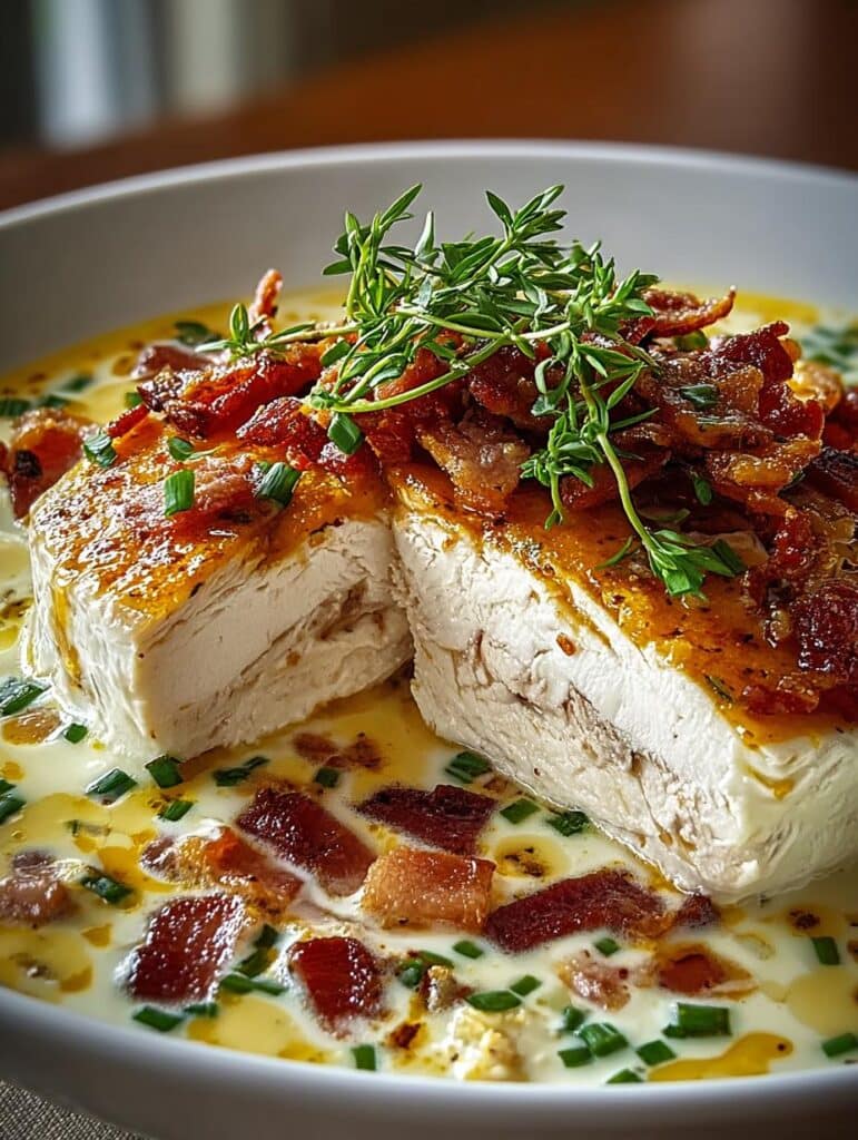 Irresistible Creamy Chicken Bacon