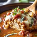 Irresistible Crockpot Chicken Parmesan