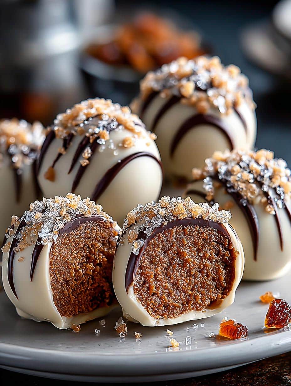 Irresistible Gingerbread Truffles Bake: 24 Sweet Treats - Irresistible Gingerbread Truffles Bake - main visual representation