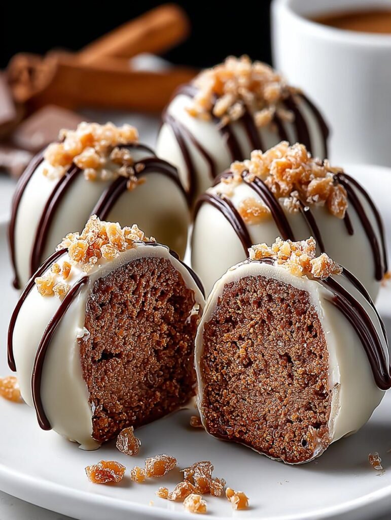 Irresistible Gingerbread Truffles Bake