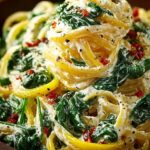 Lemon Ricotta Pasta Spinach