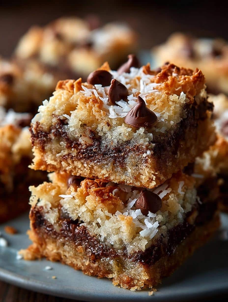 Magic Cookie Bars: 7 Layers of Deliciousness - Magic Cookie Bars - additional detail