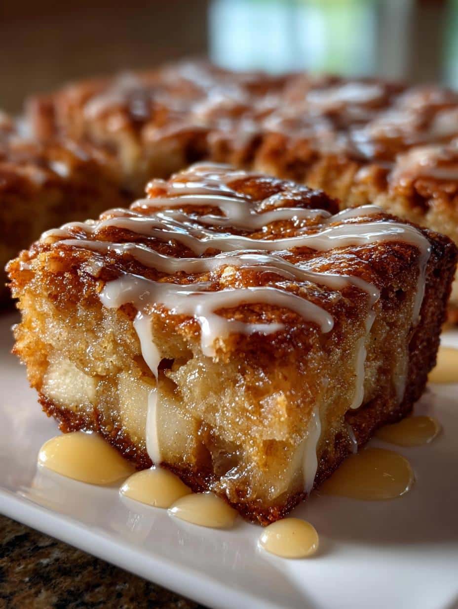 Maple Glazed Apple Blondies: 12 Blissful Bites to Savor 2 Maple Glazed Apple Blondies: 12 Blissful Bites to Savor - Maple Glazed Apple Blondies - main visual representation