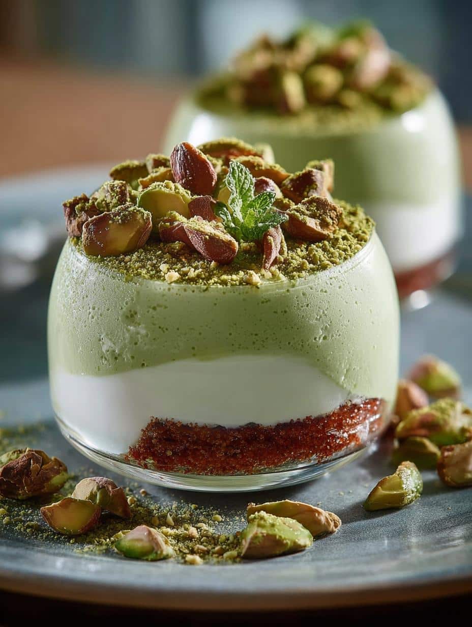 Pistachio Mousse: 6 Irresistible Reasons to Indulge 2 Pistachio Mousse: 6 Irresistible Reasons to Indulge - Pistachio Mousse - main visual representation
