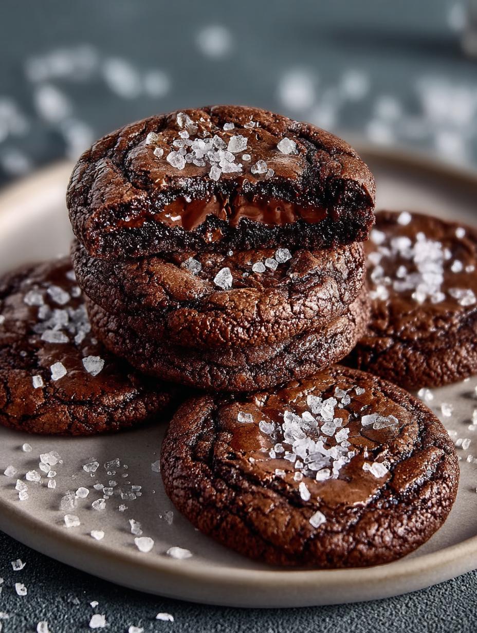 Irresistible Salted Brownie Cookies That Will Delight You - Salted Brownie Cookies - main visual representation