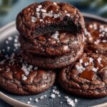 Salted Brownie Cookies