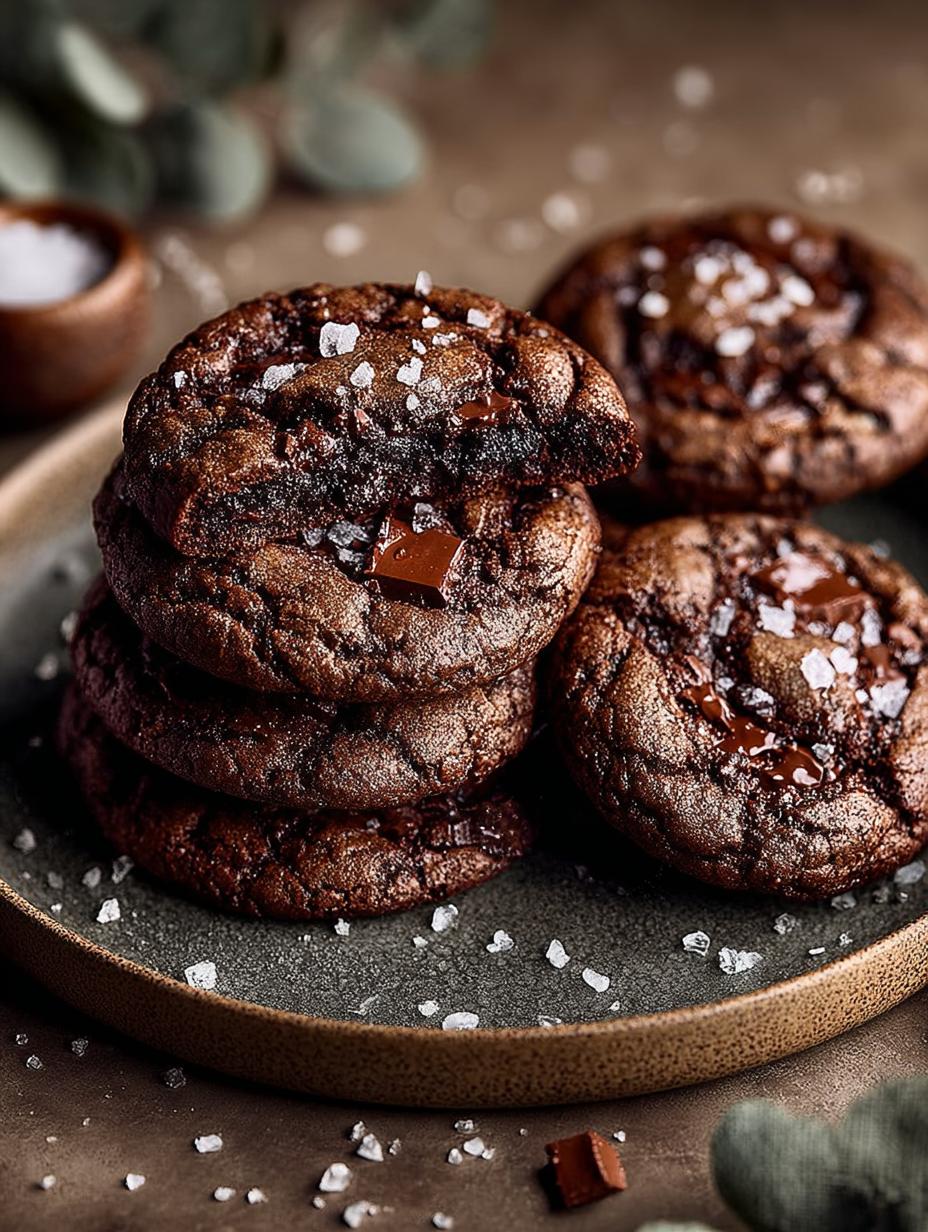 Irresistible Salted Brownie Cookies That Will Delight You - Salted Brownie Cookies - additional detail