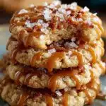 Salted Caramel Crunch Cookies