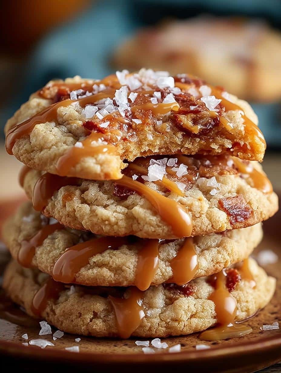 Salted Caramel Crunch Cookies: 24 Irresistible Treats 3 Salted Caramel Crunch Cookies: 24 Irresistible Treats - Salted Caramel Crunch Cookies - additional detail