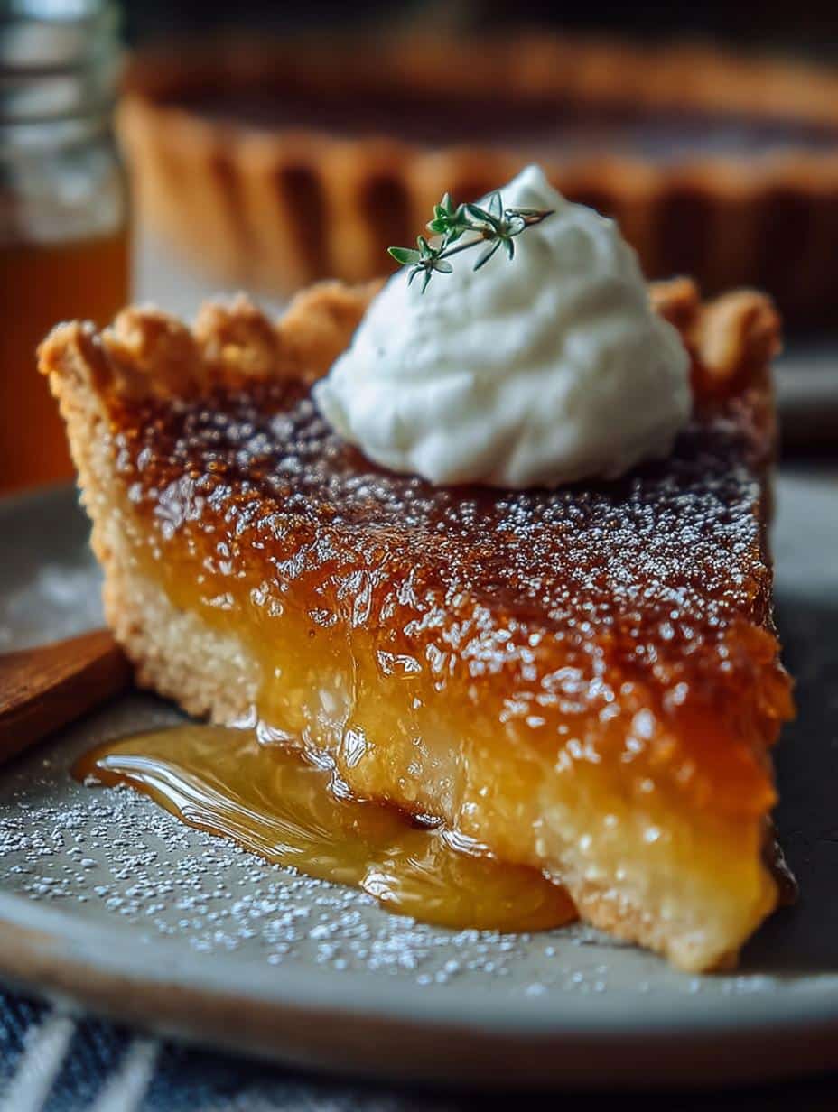 Salted Honey Pie