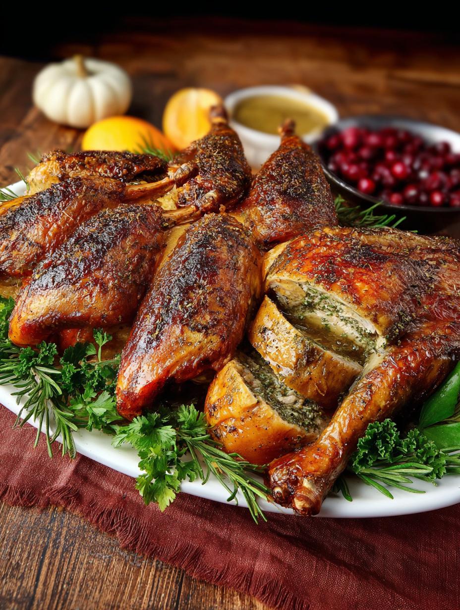 Delicious Spatchcock Turkey for Perfect Holiday Meals - Spatchcock Turkey - main visual representation