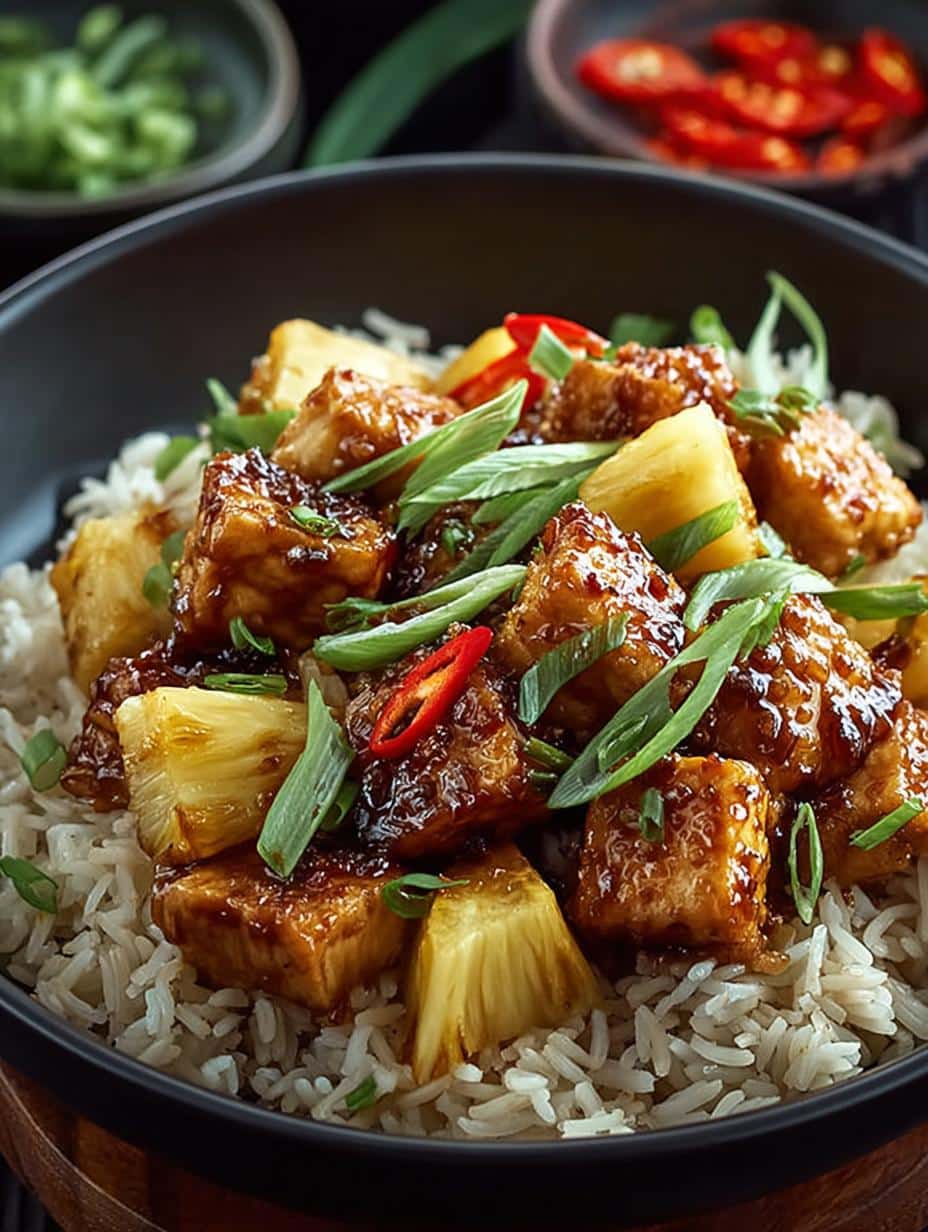 Sweet Sour Pineapple Chicken: 30-Minute Tropical Delight - Sweet Sour Pineapple Chicken - main visual representation