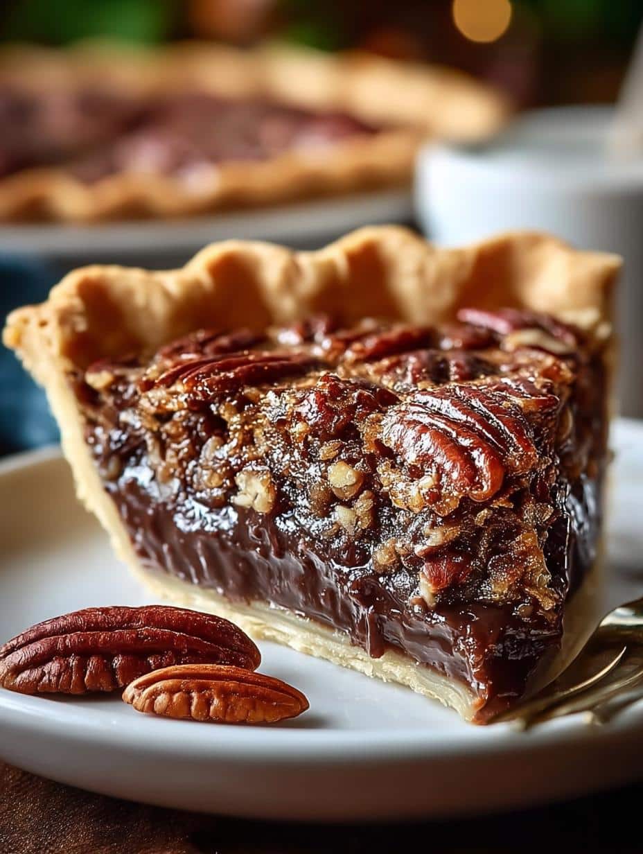 Indulge in 7 Reasons to Love Texas Chocolate Pecan Pie - Texas Chocolate Pecan Pie - additional detail