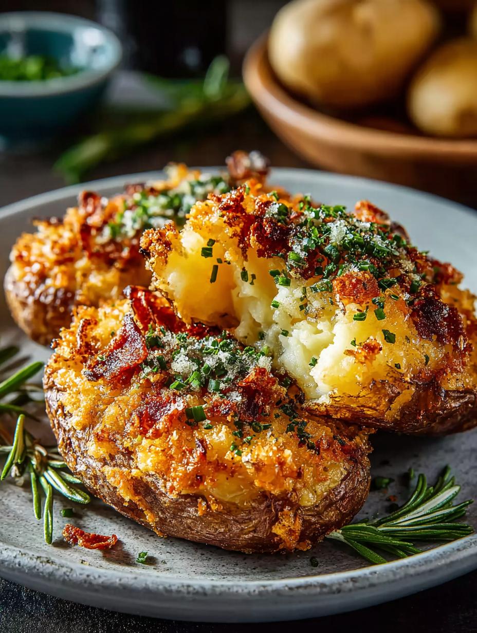 Air Fryer Crispy Baked Potatoes: 4 Steps to Perfection - Air Fryer Crispy Baked - main visual representation