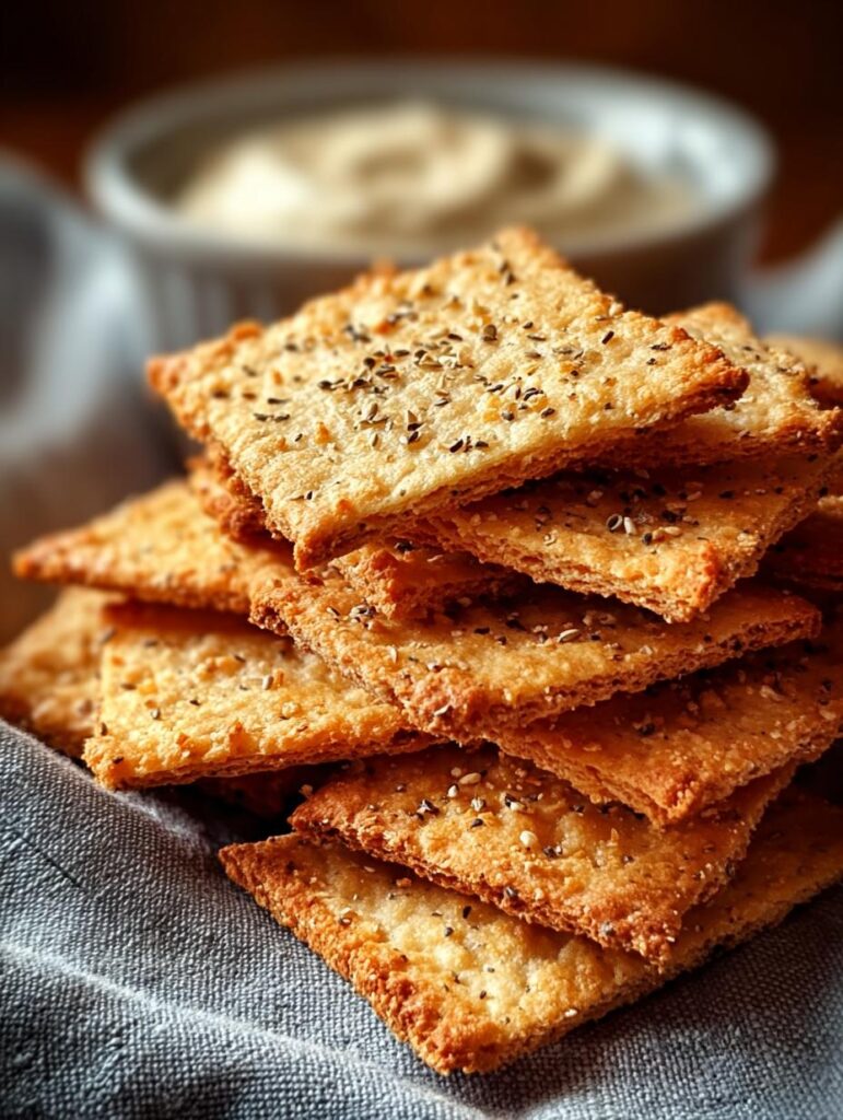 Almond Flour Crackers