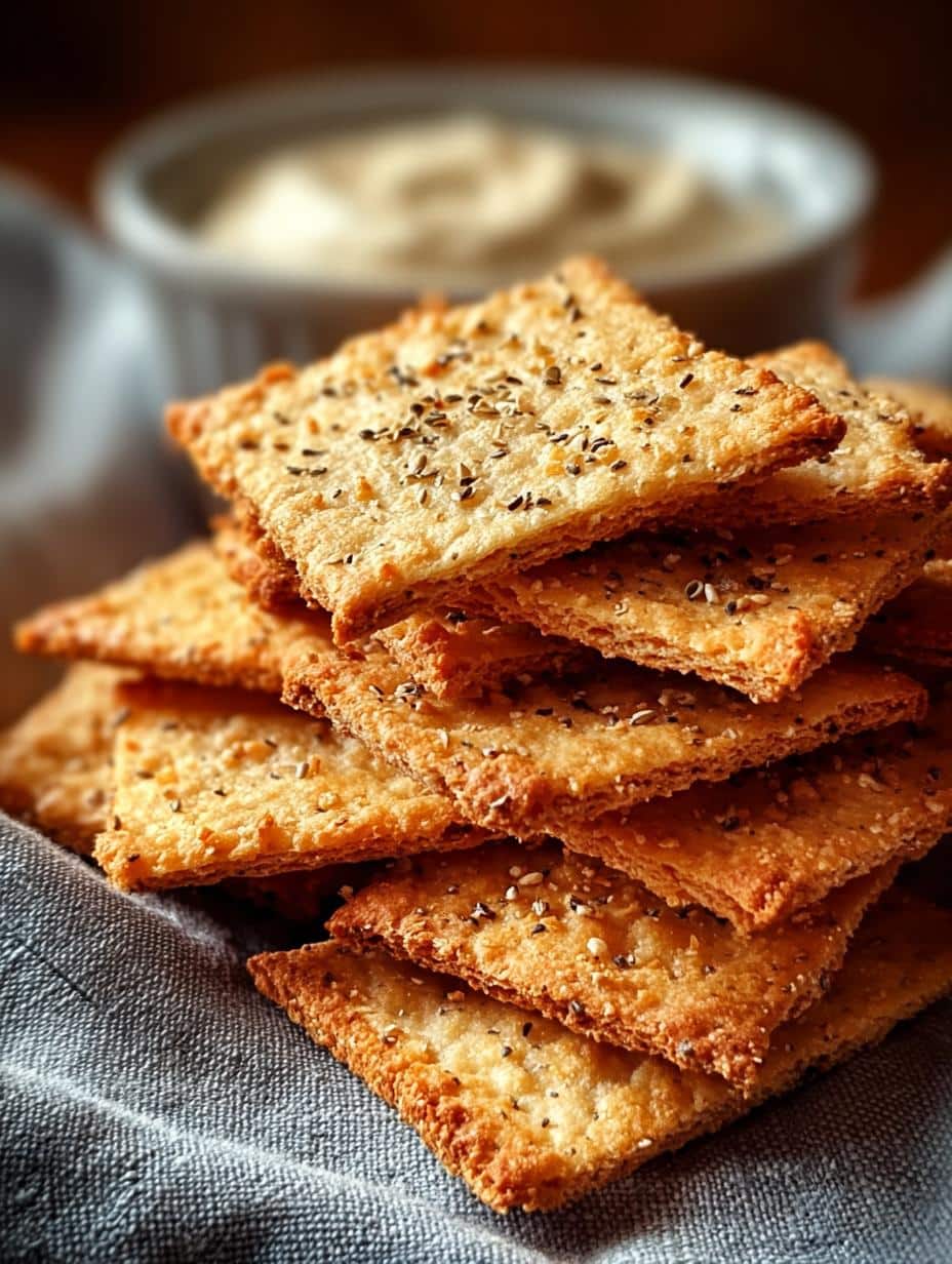Almond Flour Crackers