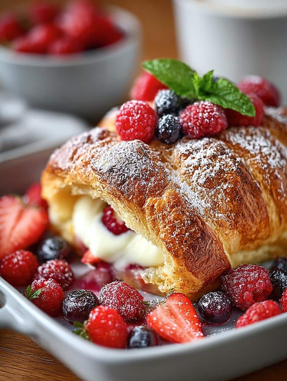 Berry Croissant Bake: 6 Reasons to Love This Comfort Dish - Berry Croissant Bake - main visual representation