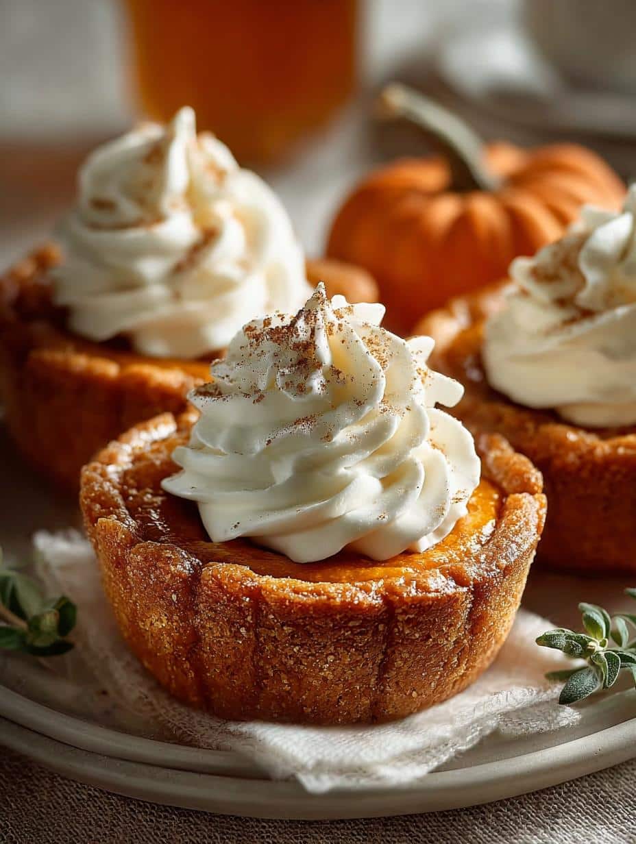 Bite Sized Mini Pumpkin Pies for Cozy Fall Gatherings - Bite Sized Mini Pumpkin - additional detail