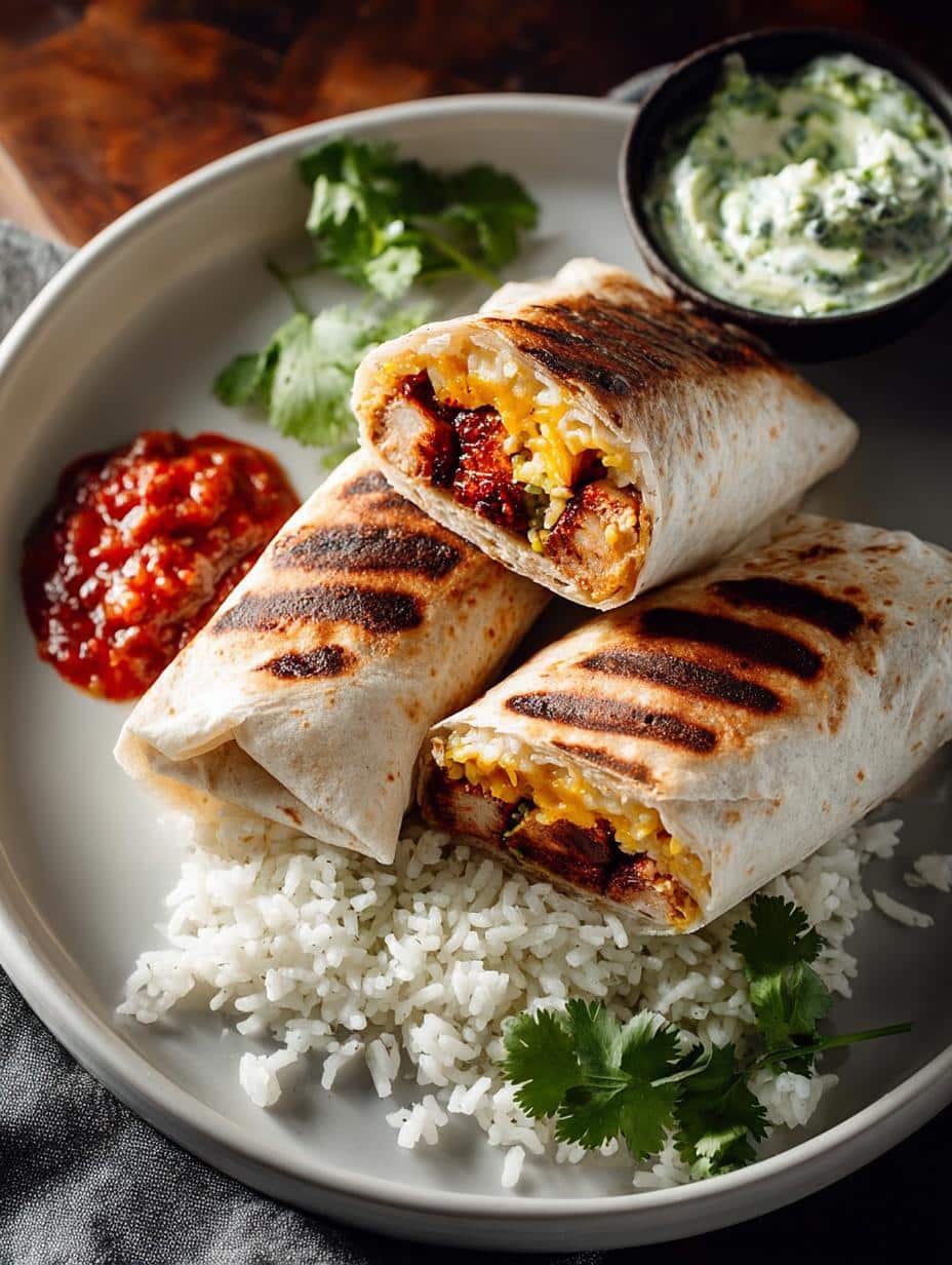 Burritos with Cilantro Rice: 12 Ways to Savor Every Bite 2 Burritos with Cilantro Rice: 12 Ways to Savor Every Bite - Burritos with Cilantro Rice - main visual representation