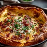 Cheddar Bacon Dutch Baby