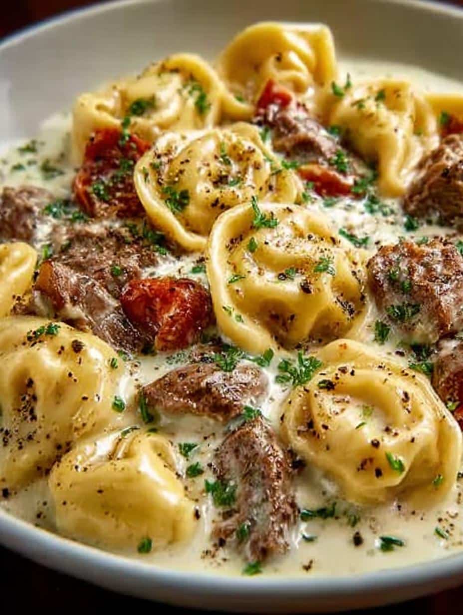 Cheesesteak Tortellini Creamy Provolone: 5 Secrets Revealed - Cheesesteak Tortellini Creamy Provolone - additional detail