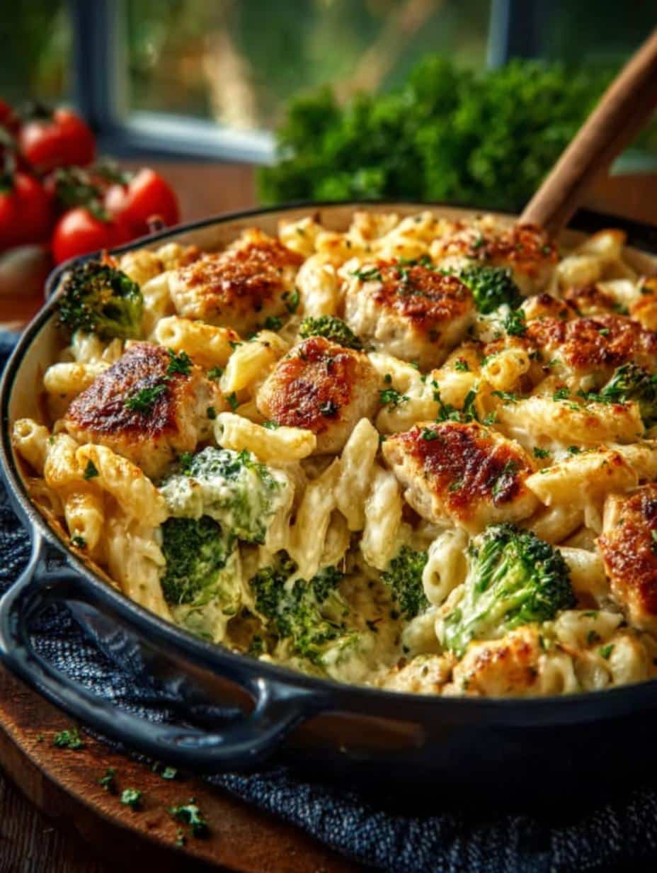 Chicken Broccoli Pasta Bake: 7 Steps to Comforting Bliss - Chicken Broccoli Pasta Bake - main visual representation
