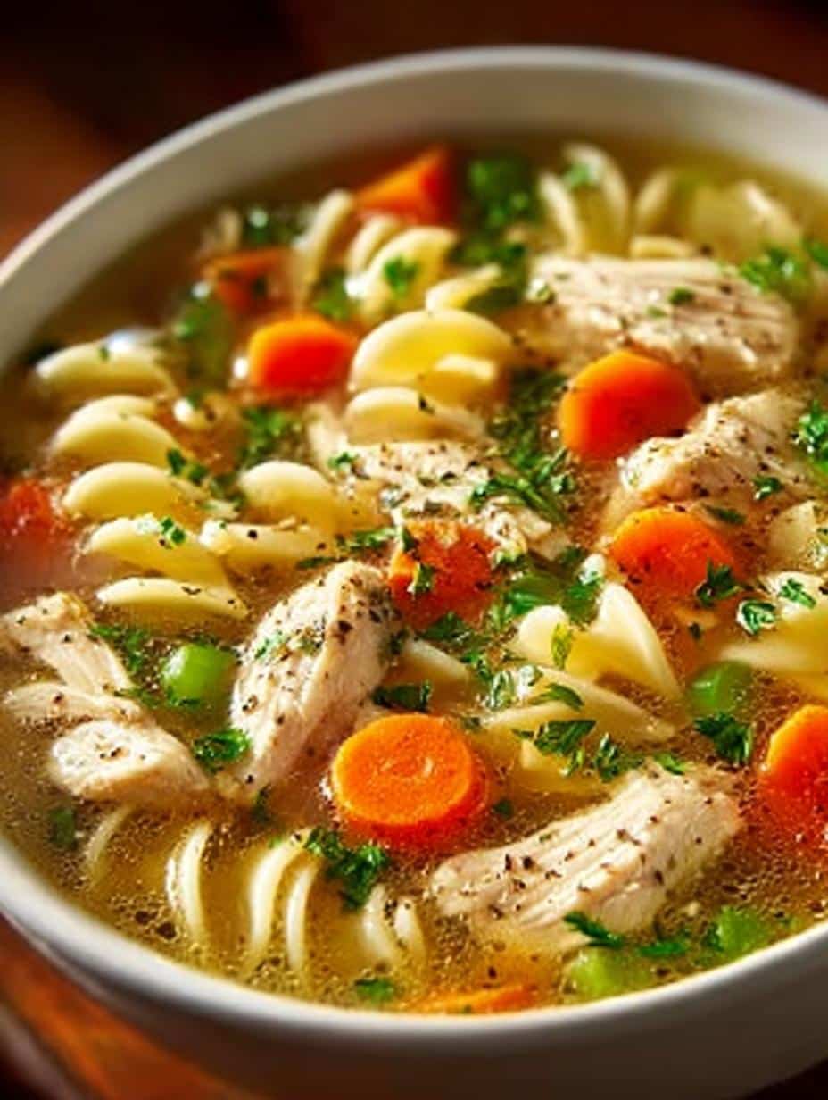 Chicken Noodle Soup: 7 Steps for Ultimate Comfort Food - Chicken Noodle Soup - main visual representation
